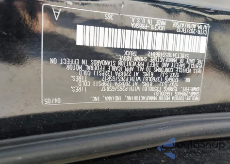 2005 Toyota Tundra Sr5 V8 z USA, uszkodzony, nr VIN 5TBET34105S486842